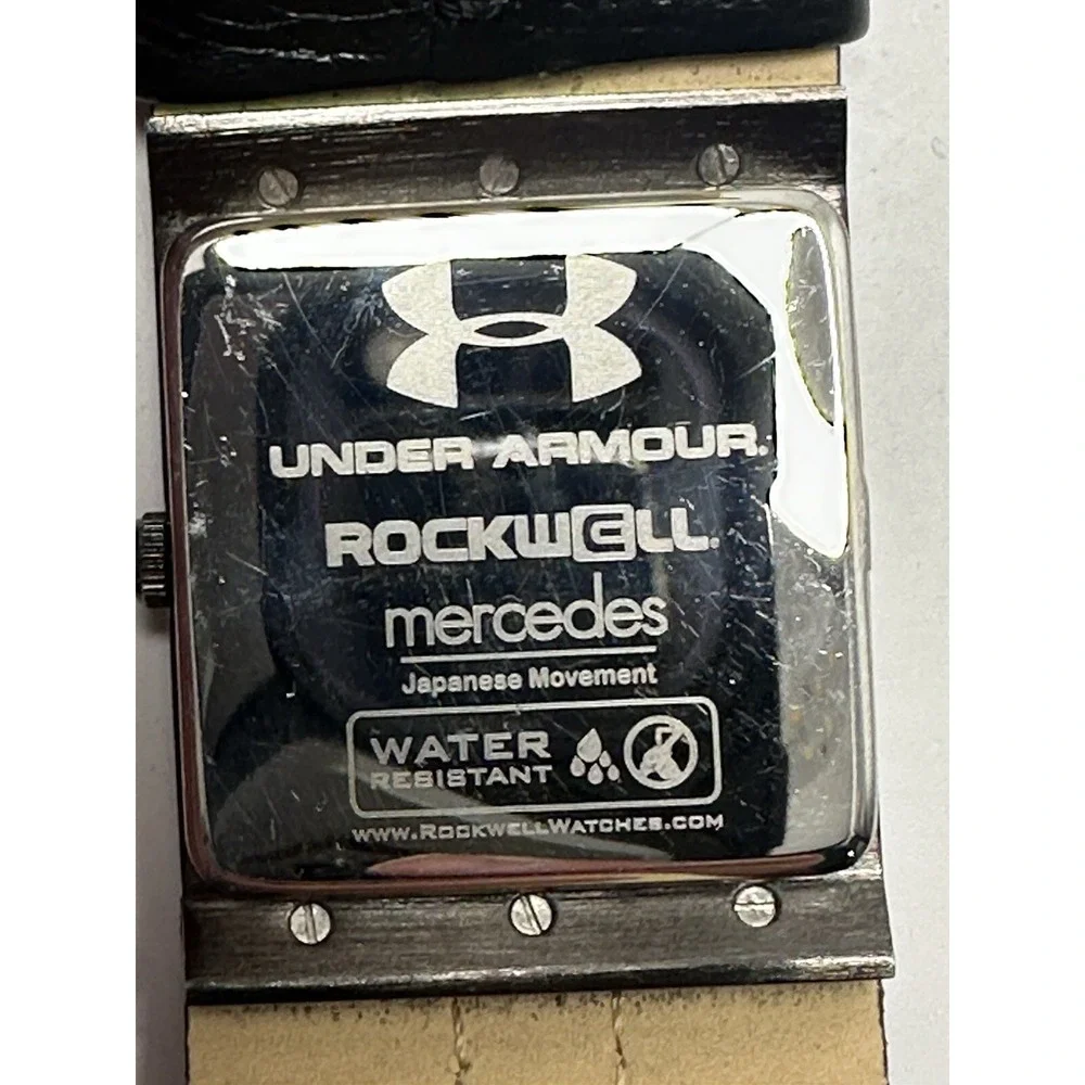 Under Armour Rockwell Mercedes‎ Mens Watch New Battery 35MM 8